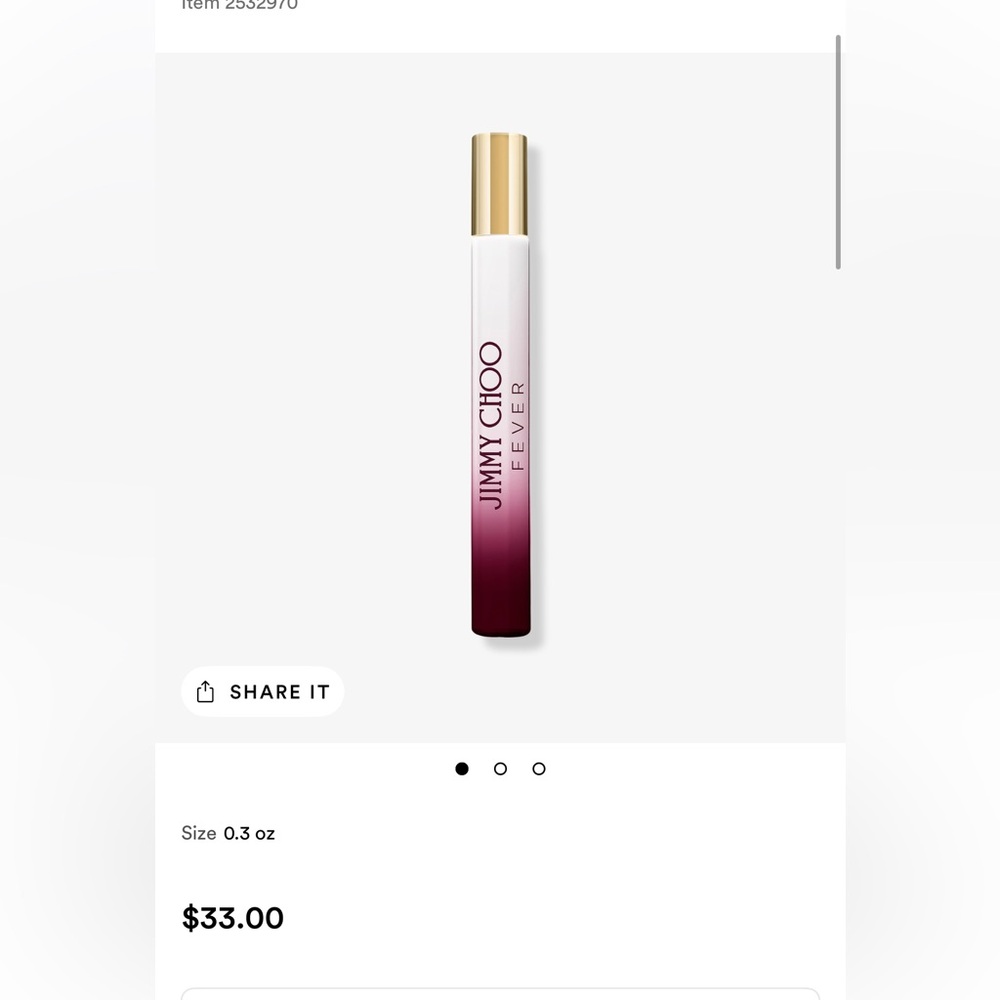 Sat of 2 Jimmy Choo travel sprays - Picture 7 of 7